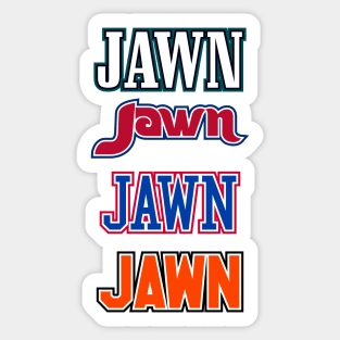 Philadelphia Sports Jawn Philly Birds Sticker